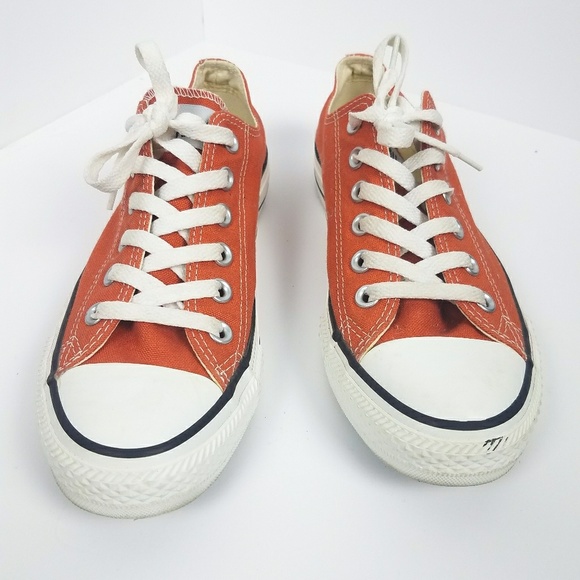 burnt orange converse